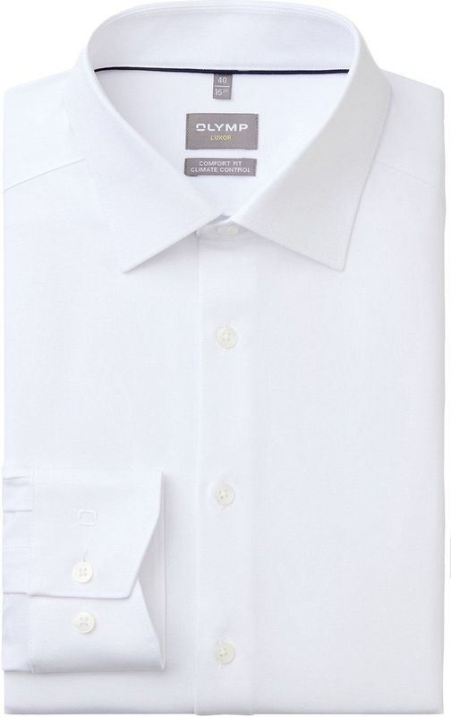Olymp - Luxor 24/Seven Overhemd - Wit - Comfort Fit - Climate Control Vezel