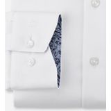 OLYMP - Heren Overhemd - Wit - Twill - Lange Mouwen