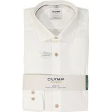 OLYMP - Level 5 - Body Fit Overhemd - Lichtbeige - Popeline