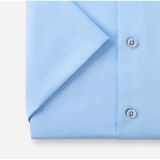 OLYMP - Comfort Fit - Overhemd - Lichtblauw - 100% Katoen - Strijkvrij