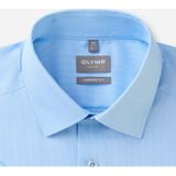 OLYMP - Comfort Fit - Overhemd - Lichtblauw - 100% Katoen - Strijkvrij