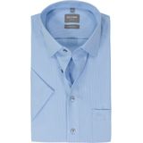 OLYMP - Comfort Fit - Overhemd - Lichtblauw - 100% Katoen - Strijkvrij