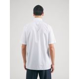 OLYMP - Overhemd - Wit - Poplin - Korte Mouwen - Strijkvrij