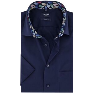 Olymp, Heren, Overhemden, Blauw, Maat: XL