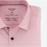 OLYMP - Overhemd - Oudroze - Jersey - Body Fit