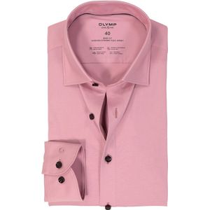 OLYMP - Overhemd - Oudroze - Jersey - Body Fit
