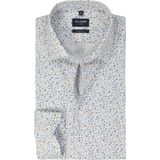 Redmond - Modern Fit - Overhemd - Zwart Geruit - Strijkvriendelijk