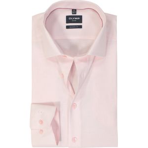 OLYMP - Modern Fit Overhemd - Lichtroze - Strijkvrij