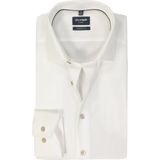 OLYMP - Modern Fit - Overhemd - Beige - Katoen - Strijkvrij