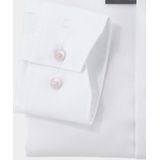 OLYMP - Overhemd - Wit - Poplin - Lange Mouwen