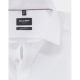 OLYMP - Overhemd - Wit - Poplin - Lange Mouwen