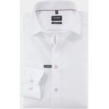 OLYMP - Overhemd - Wit - Poplin - Lange Mouwen