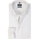 OLYMP - Overhemd - Wit - Poplin - Lange Mouwen