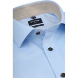 OLYMP - Modern Fit - Overhemd - Lichtblauw - Strijkvrij