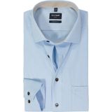 OLYMP - Modern Fit - Overhemd - Lichtblauw - Strijkvrij