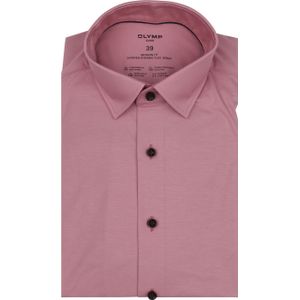 OLYMP - 24/7 - Overhemd - Mauve - Strijkvriendelijk - Boordmaat: 39