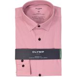 OLYMP - 24/7 - Overhemd - Mauve - Strijkvriendelijk - Boordmaat: 39