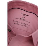 OLYMP - 24/7 - Overhemd - Mauve - Strijkvriendelijk - Boordmaat: 39
