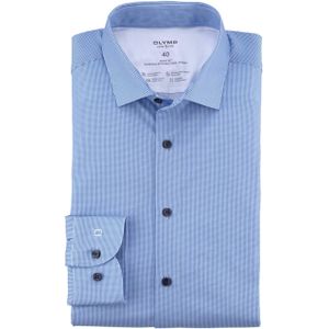 Olymp Level 5 Overhemd lange mouw blauw (Maat: 39)