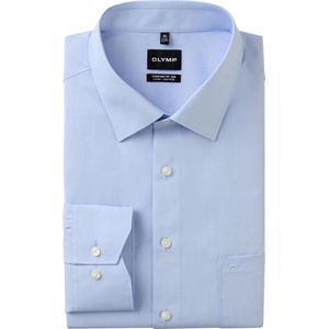 OLYMP - Luxor - Overhemd - Lichtblauw - Comfort Fit Big
