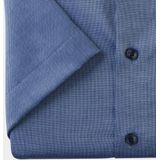 OLYMP - Overhemd - Marine Blauw - Korte Mouwen - Comfort Fit