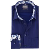 Olymp - Overhemd - Donkerblauw - Katoen