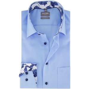 Olymp - Luxor - Overhemd - Blauw - 100% Katoen