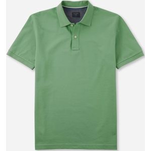 OLYMP - Casual - Poloshirt - Mintgroen - 100% Katoen, Korte Mouw, Easy-Care
