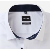 OLYMP Luxor comfort fit Big overhemd, natte, wit