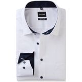 OLYMP Luxor comfort fit Big overhemd, natte, wit