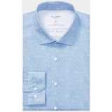 Olymp - 251884 - Business Hemd - Blauw - Lange Mouw