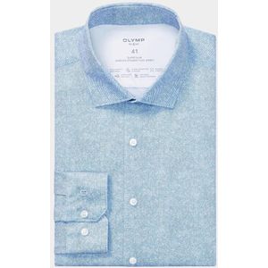 Olymp - 251884 - Business Hemd - Blauw - Lange Mouw