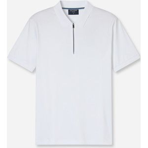 OLYMP - Casual Jersey - Wit - Poloshirt