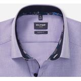 OLYMP - Luxor - Overhemd - Vioolkleurig - Modern Fit