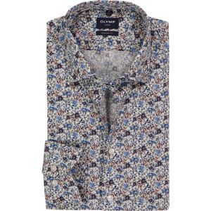 OLYMP - Luxor - Overhemd - Wit - Modern Fit - Lange Mouwen