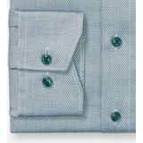 OLYMP - Luxor - Overhemd - Donkergroen - Strijkvrij - Boordmaat 38