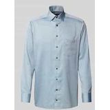 OLYMP - Luxor - Overhemd - Donkergroen - Strijkvrij - Boordmaat 38