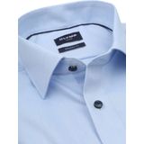 OLYMP - Luxor - Overhemd - Effen Bleu - 100% Katoen - Strijkvrij