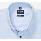 OLYMP - Luxor - Overhemd - Lichtblauw - Modern Fit - Strijkvrij