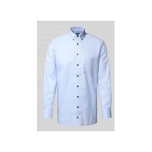 OLYMP - Luxor - Overhemd - Lichtblauw - Modern Fit - Strijkvrij