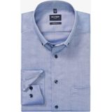 OLYMP - Luxor - Overhemd - Rookblauw - Modern Fit - Strijkvrij