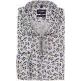 OLYMP - 24/7 Luxor - Overhemd - Wit - Modern Fit - Mouwlengte 7 - Strijkvriendelijk