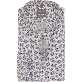 OLYMP - 24/7 Luxor - Overhemd - Wit - Dobby - Strijkvriendelijk