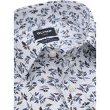 OLYMP - 24/7 Luxor - Overhemd - Wit - Strijkvriendelijk - Modern Fit