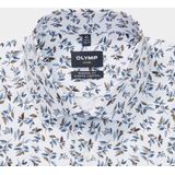 OLYMP - 24/7 Luxor - Overhemd - Wit - Strijkvriendelijk - Modern Fit