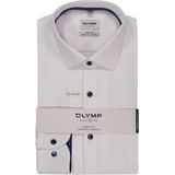 OLYMP - 24/7 Level 5 - Body Fit Overhemd - Wit - Strijkvriendelijk
