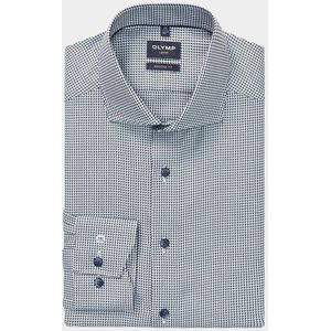 Olymp - 129284 - Overhemd - Groen - Lange Mouw