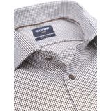 Olymp - Luxor - Modern Fit Overhemd - Donkerblauw - Lange Mouwen