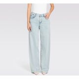 MAC Rich palazzo blue denim