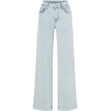 MAC Rich palazzo blue denim